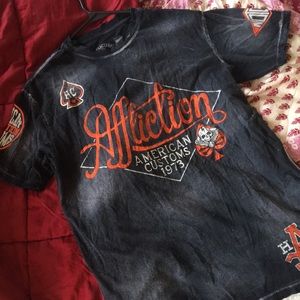 American customs biker tee